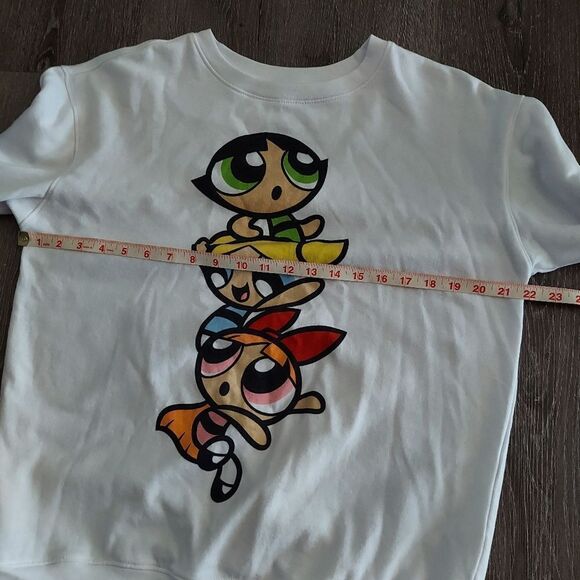 PowerPuff Girls Graphic Sweatshirt Medium - Picture 4 of 5